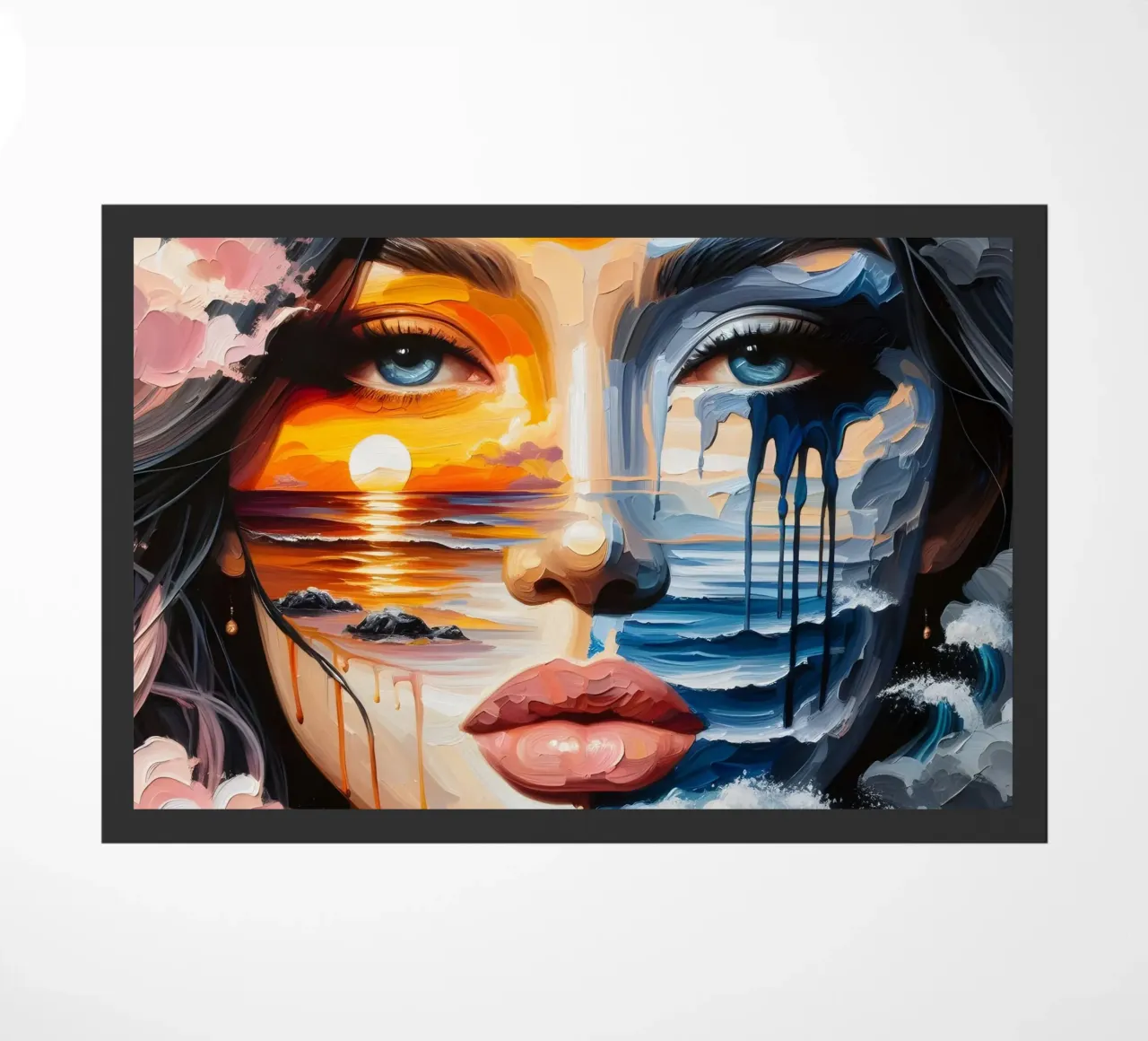 MARE TRANQUILLO E TEMPESTOSO zerbino da ARTOMATIC