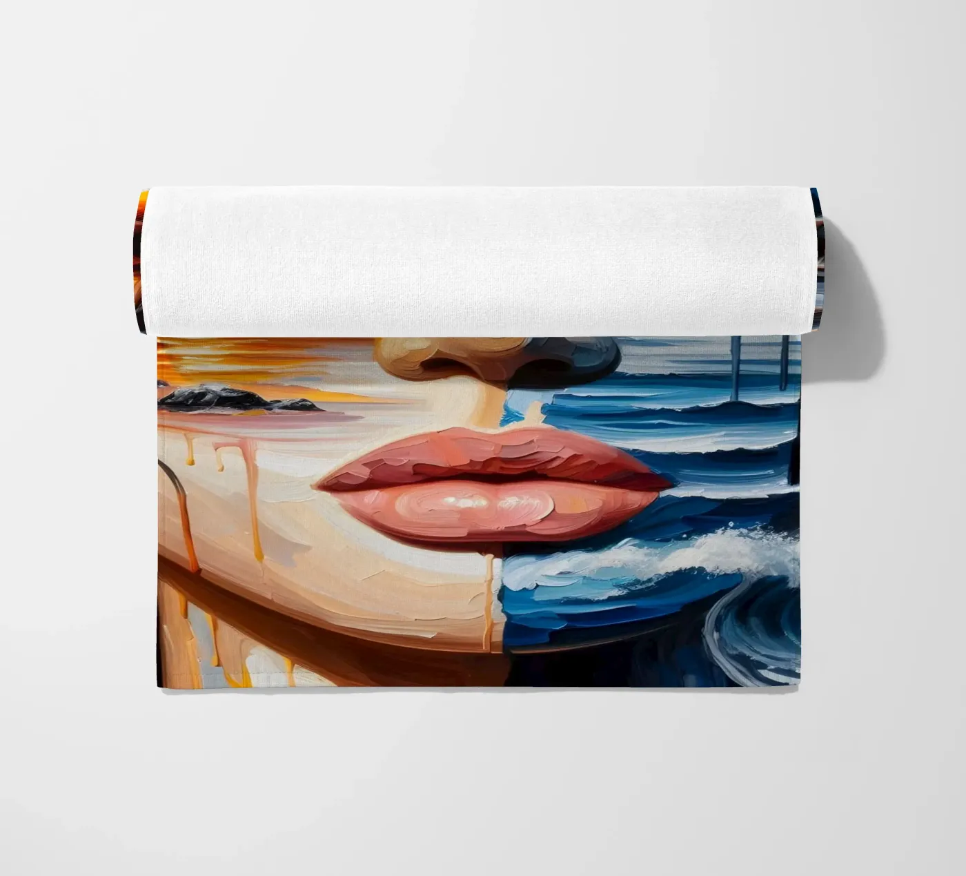 MARE TRANQUILLO E TEMPESTOSO telo mare da ARTOMATIC