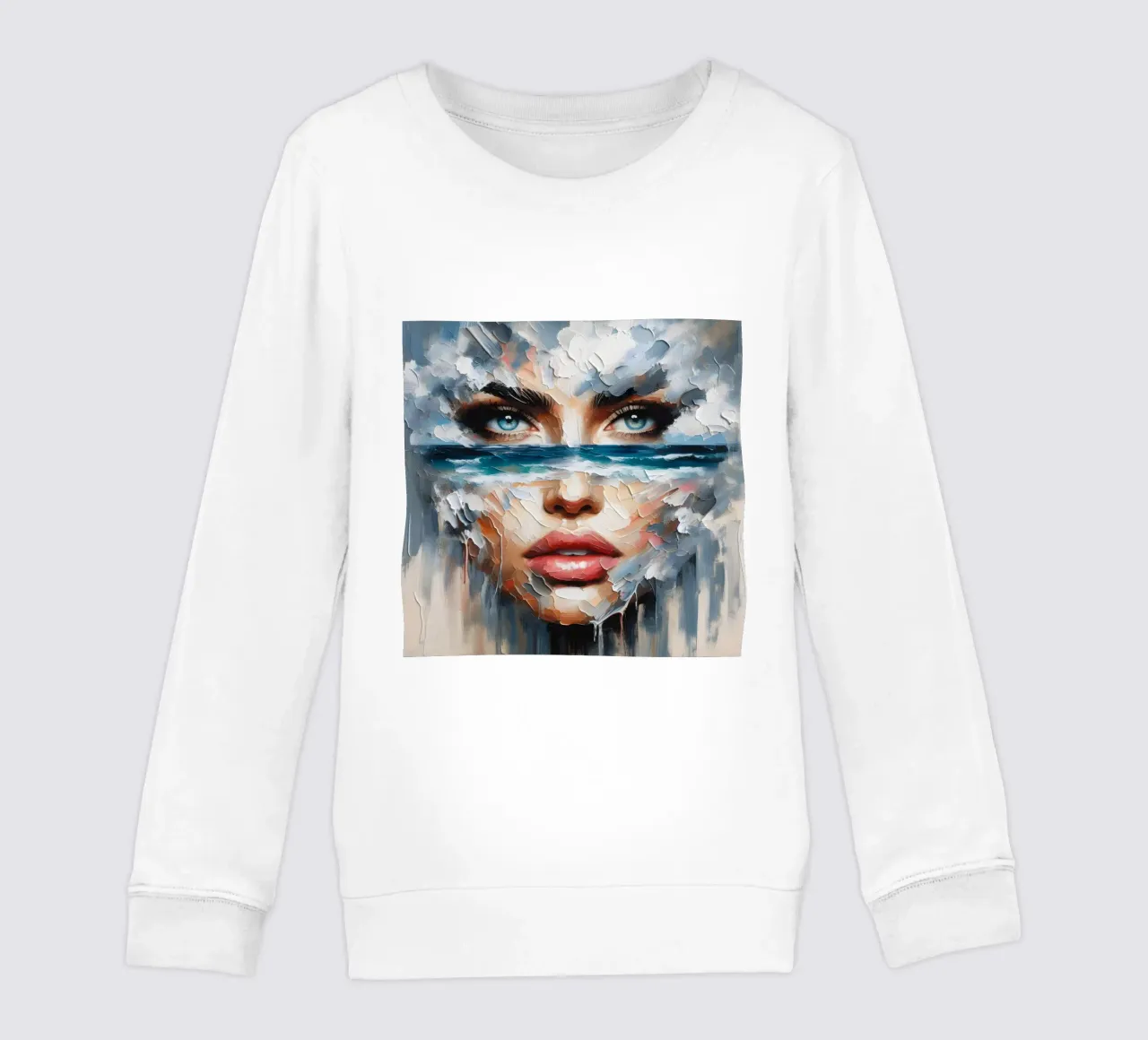 The Eye Of The Storm kids sweatshirt by ARTOMATIC