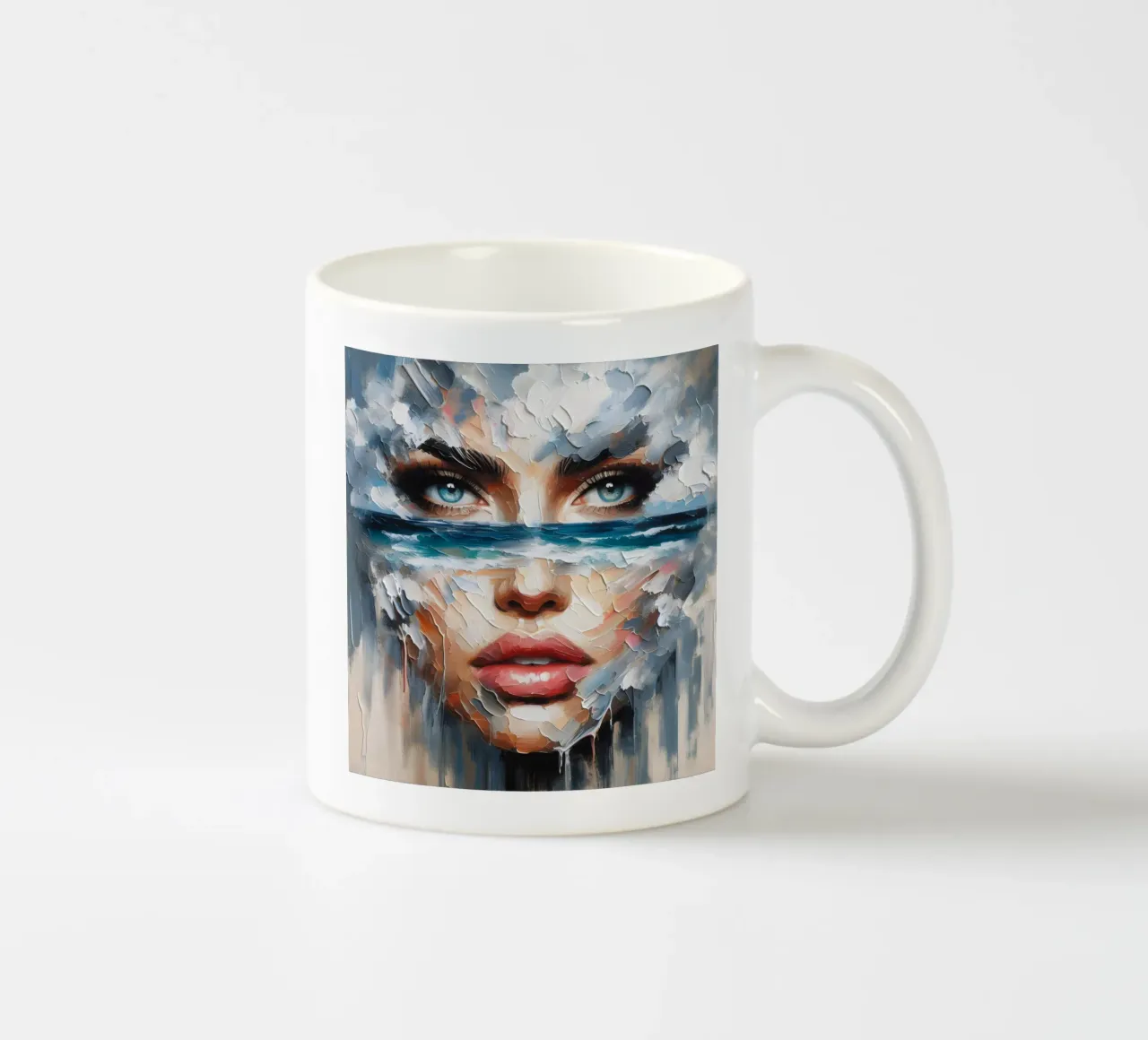 L'occhio della tempesta tazza in ceramica da ARTOMATIC