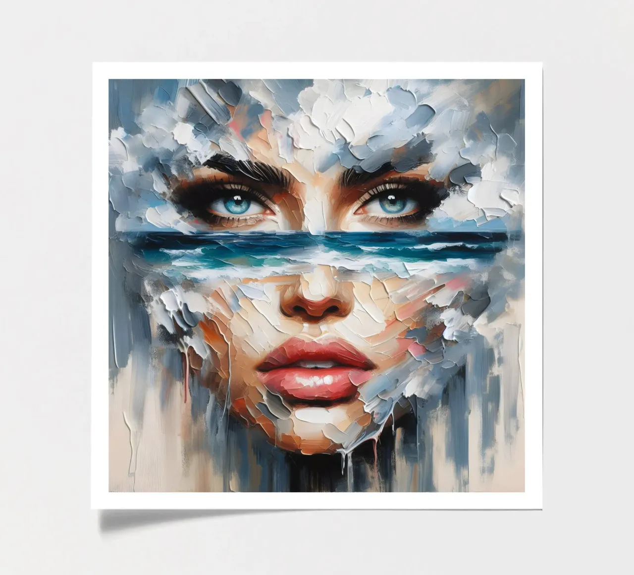 The Eye Of The Storm sticker sheet by ARTOMATIC