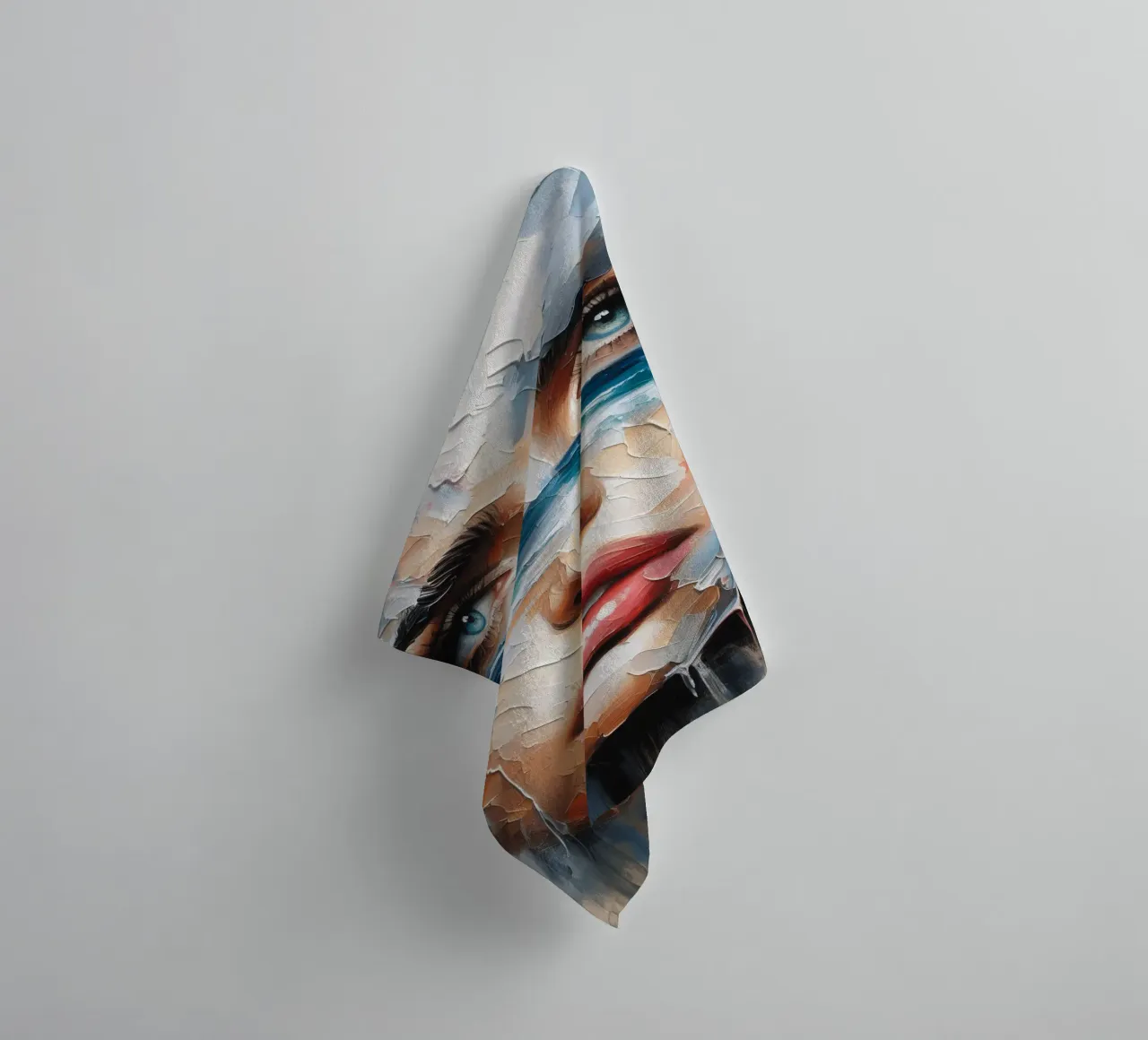 Das Auge des Sturms Handtuch von ARTOMATIC
