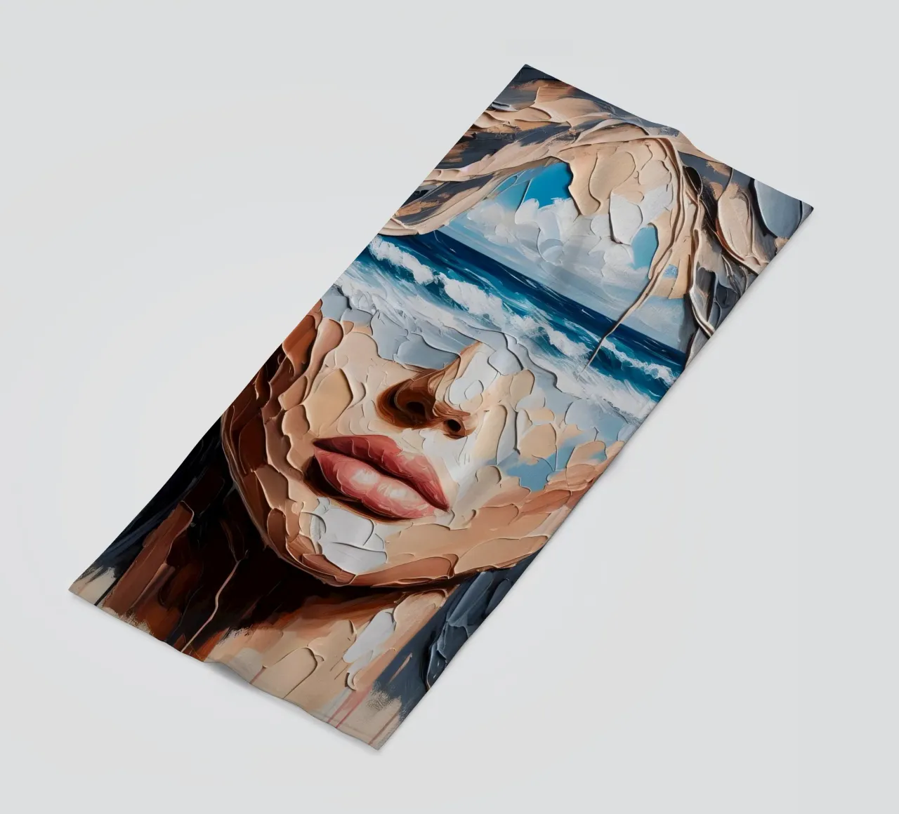 MARE NESSUNO telo mare da ARTOMATIC