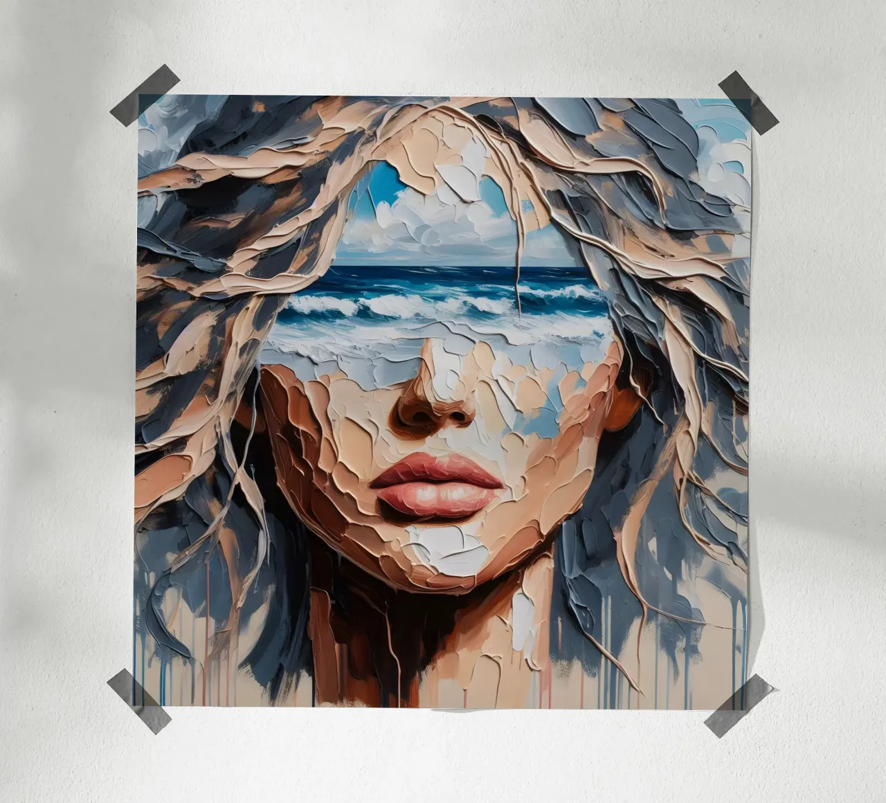 MARE NESSUNO carta hahnemühle da ARTOMATIC