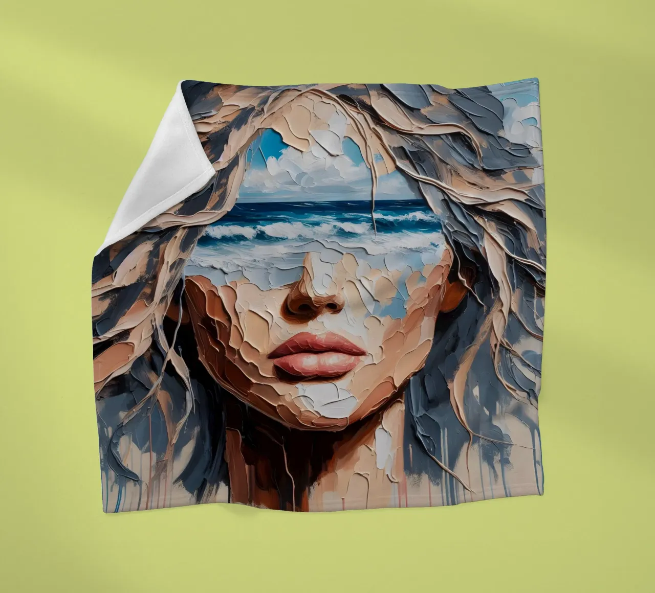 MARE NESSUNO coperta in pile da ARTOMATIC