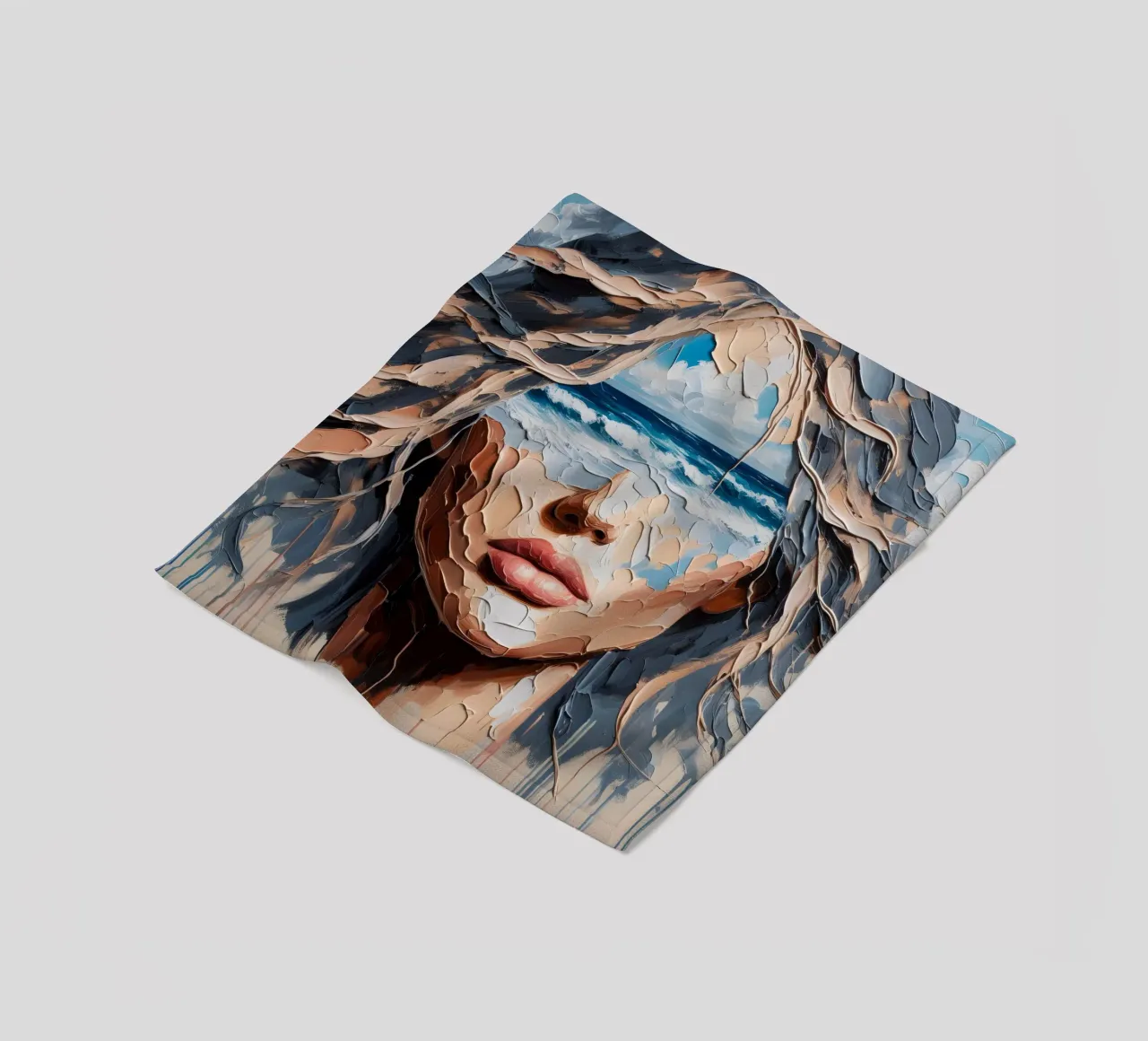MARE NESSUNO coperta in pile da ARTOMATIC