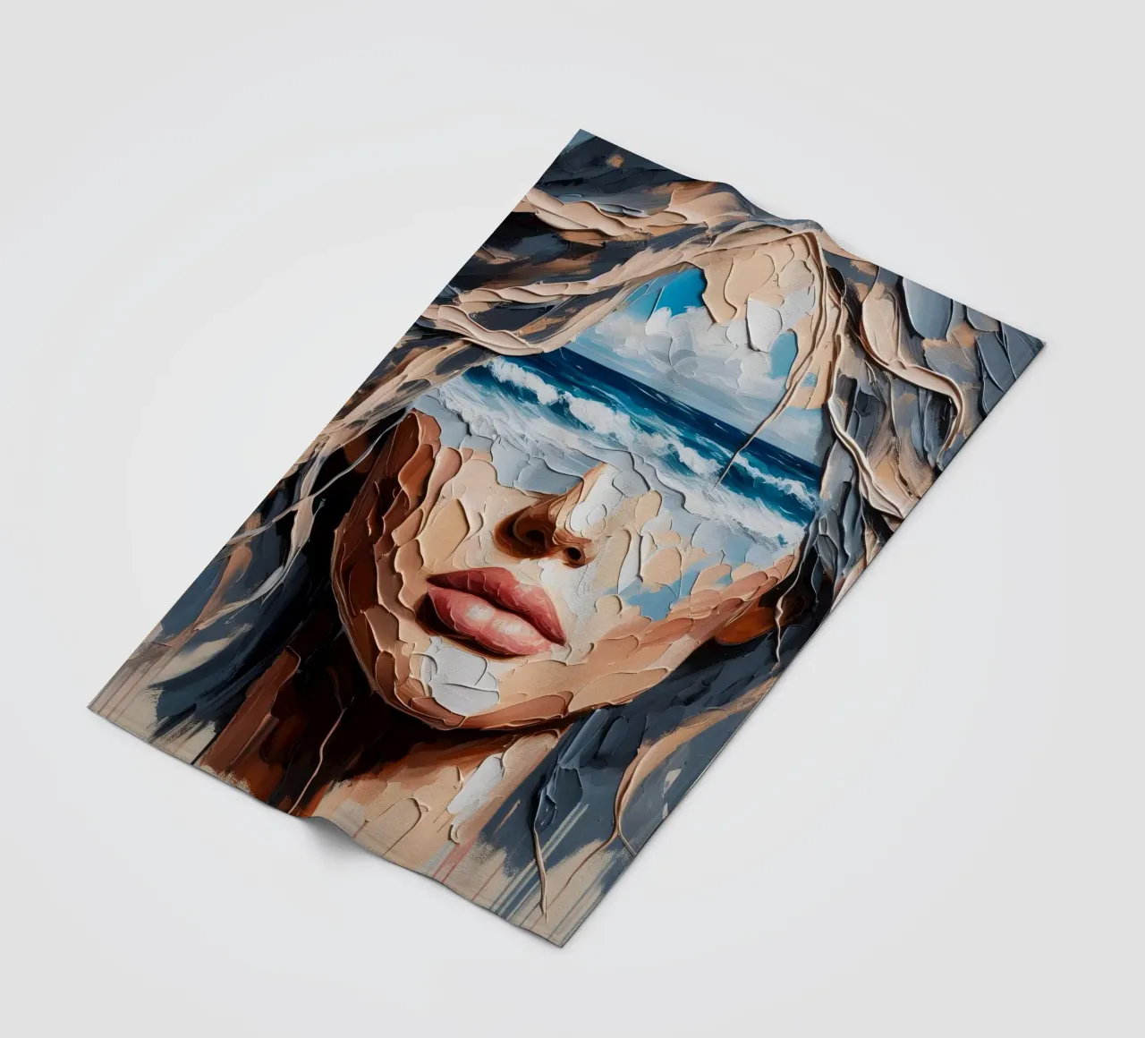 MARE NESSUNO coperta in pile da ARTOMATIC