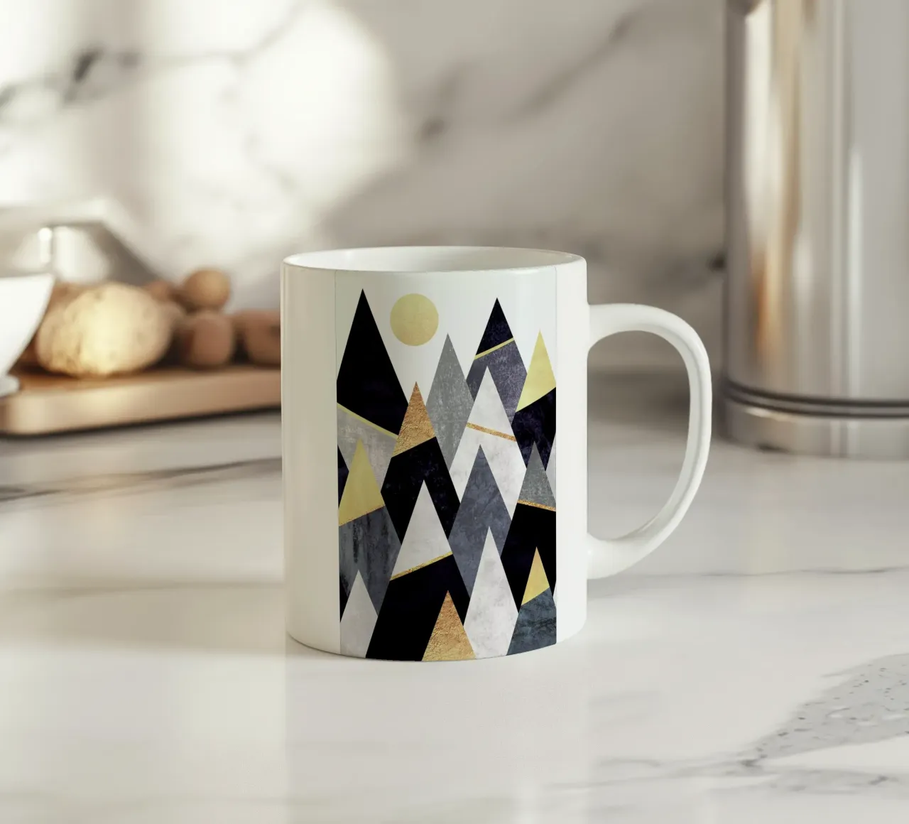Fancy Mountains tazza in ceramica da Elisabeth Fredriksson