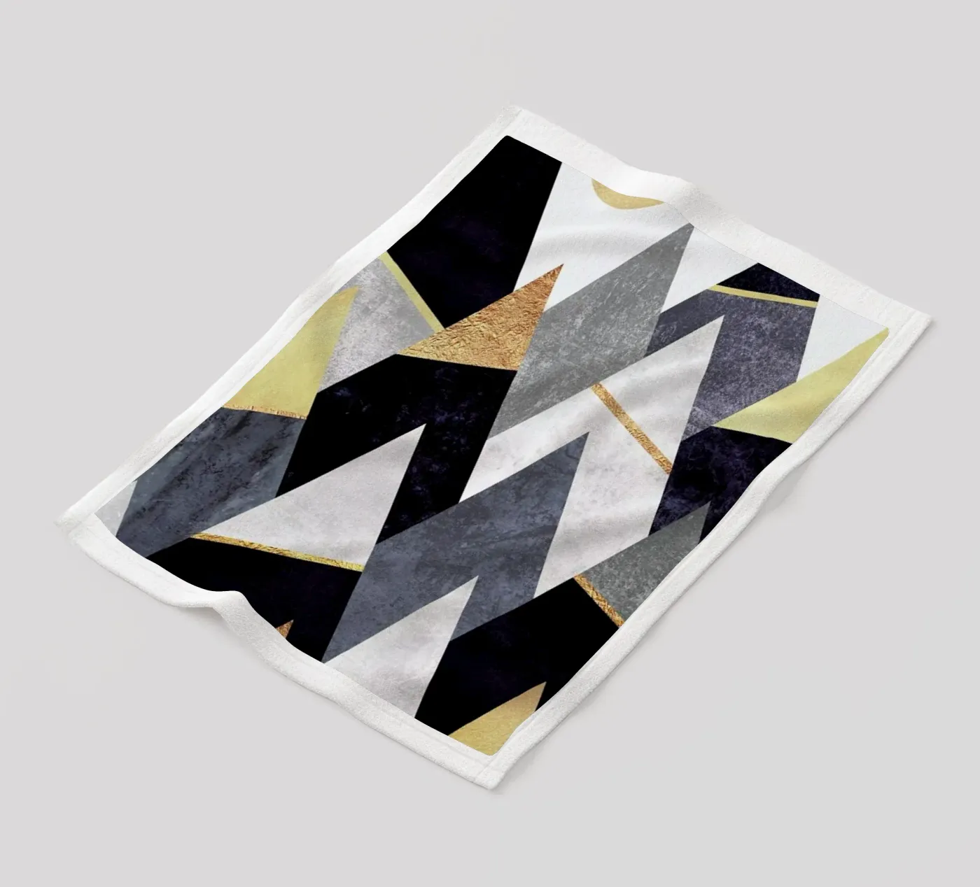 Fancy Mountains Fleecedecke von Elisabeth Fredriksson