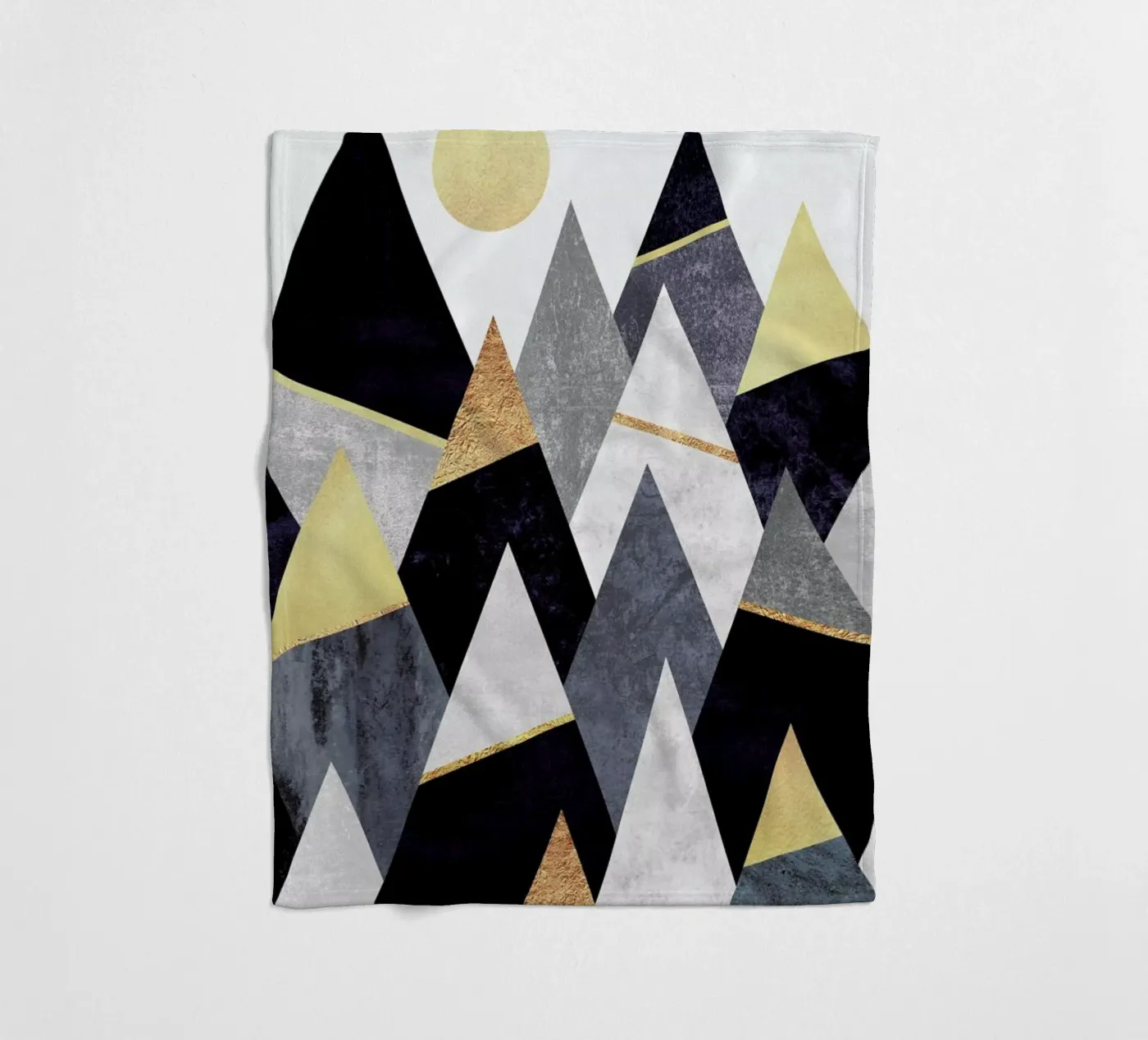 Fancy Mountains Fleecedecke von Elisabeth Fredriksson