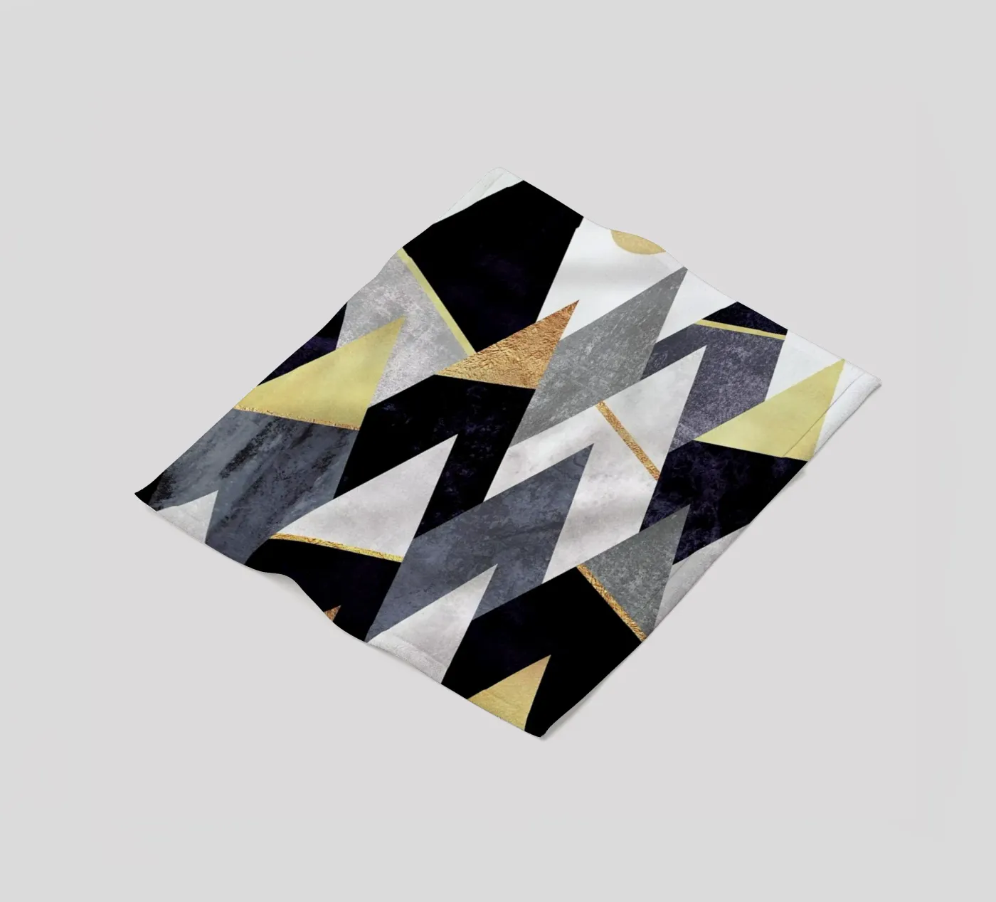 Fancy Mountains Fleecedecke von Elisabeth Fredriksson