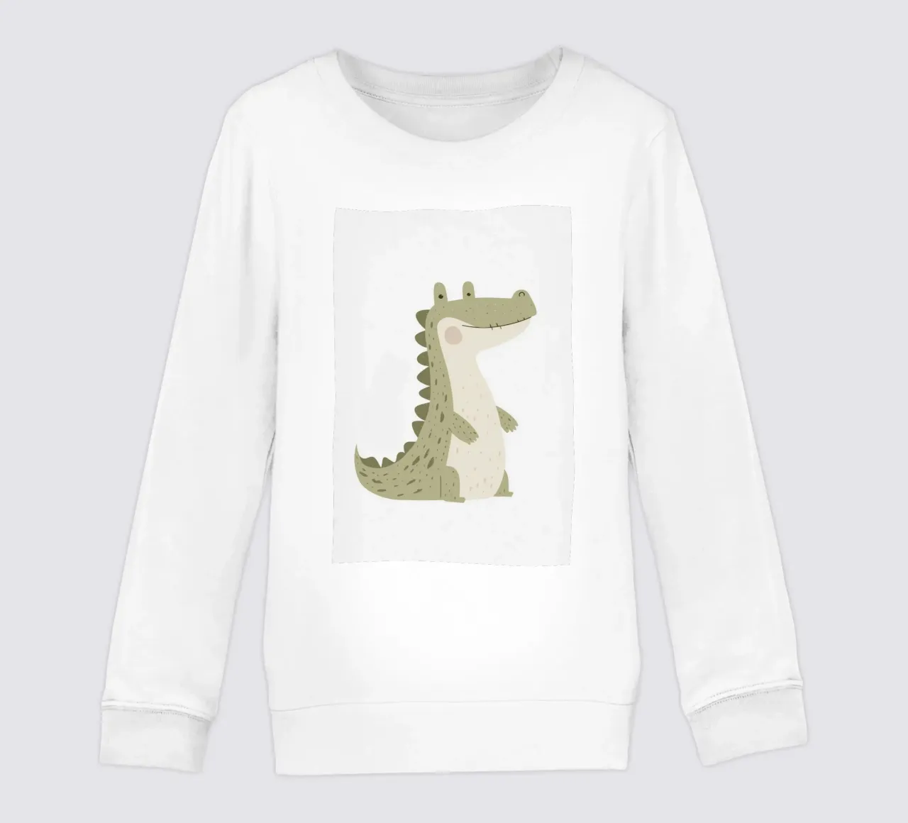 Krokodillenprint, kinderkamer decor kinder sweatshirt van Little Lola