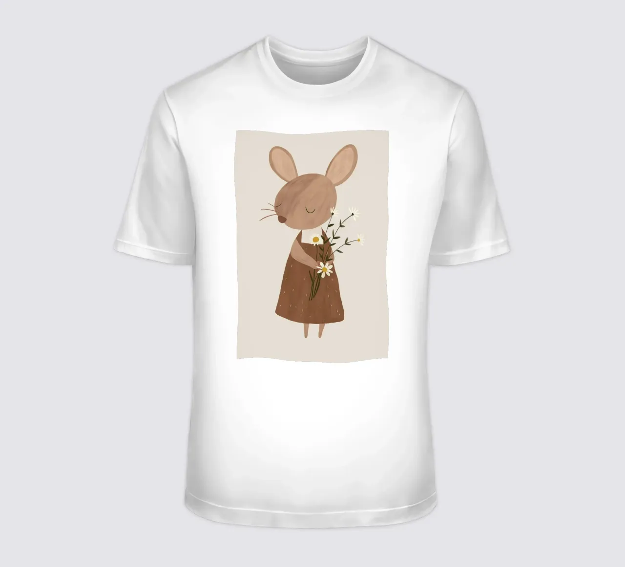 Design di un topolino per la cameretta dei bambini t-shirt da Little Lola