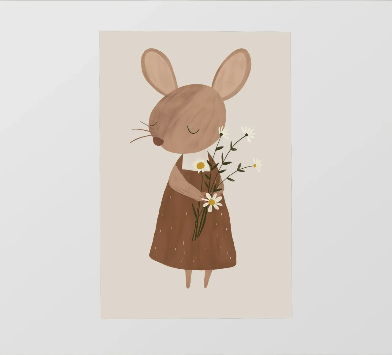 Little Mouse Design for Kids Room pvc cover by Little Lola