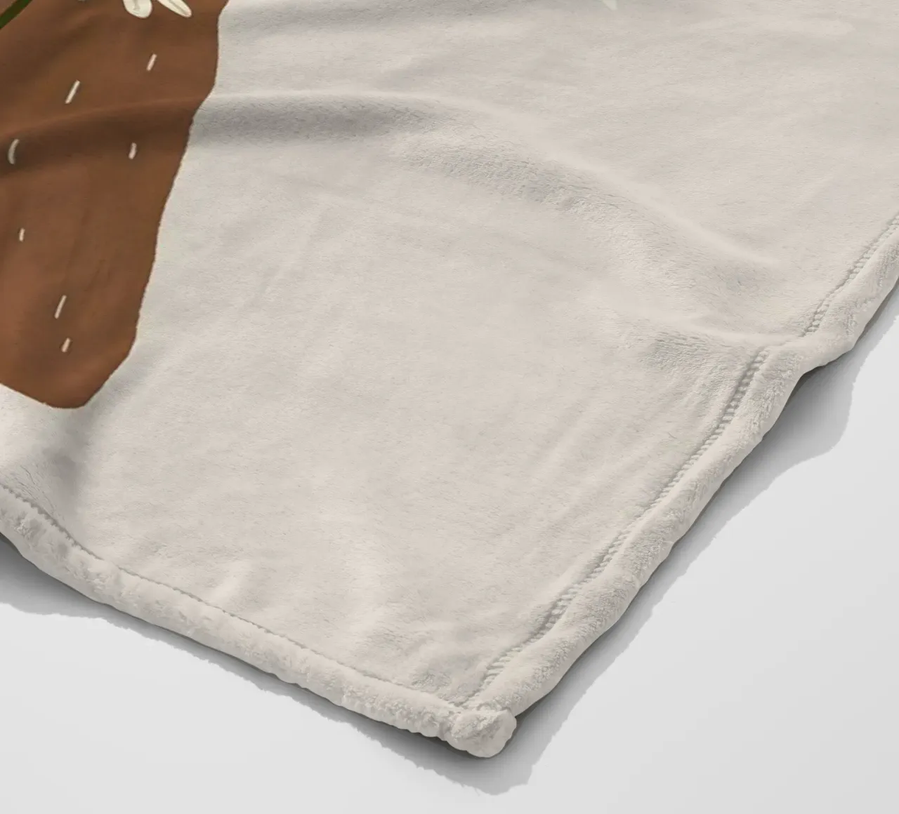 Design di un topolino per la cameretta dei bambini coperta in pile da Little Lola