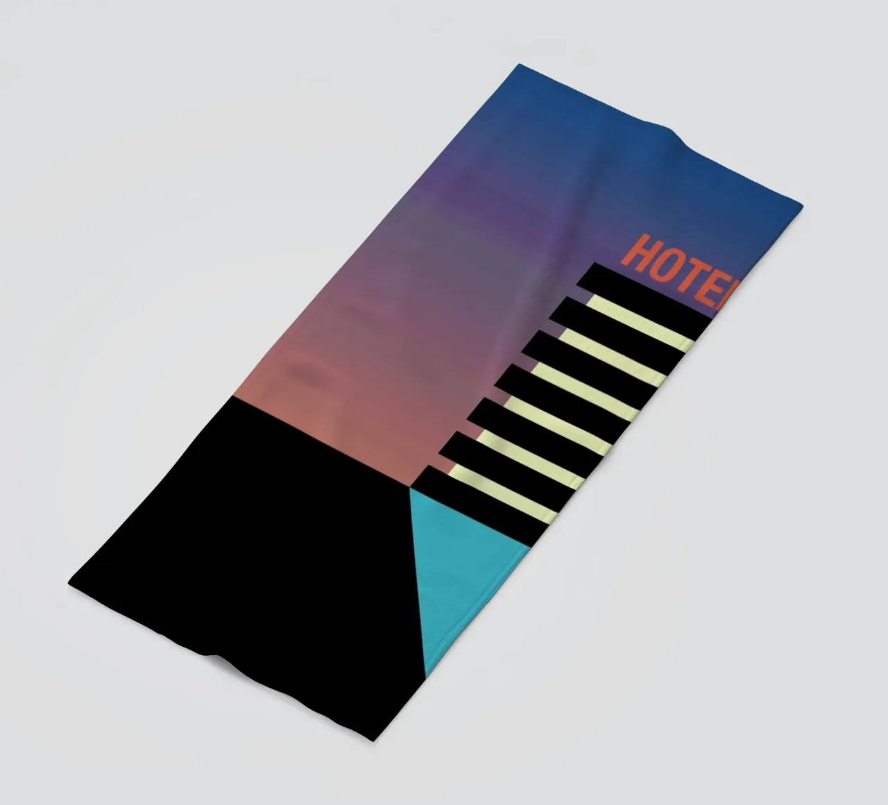 Hotel Nightfall telo mare da BLAEK Design Studio