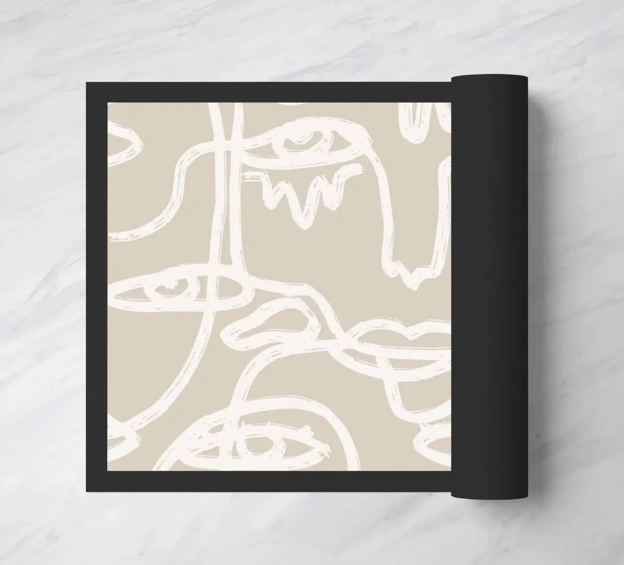 Beige Faces zerbino da ni-ja artboutique