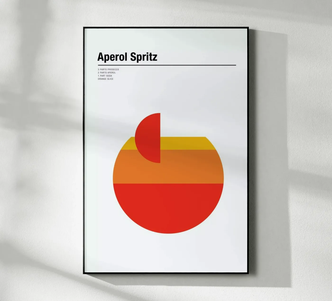 Aperol Spritz plexiglass da Nick Barclay