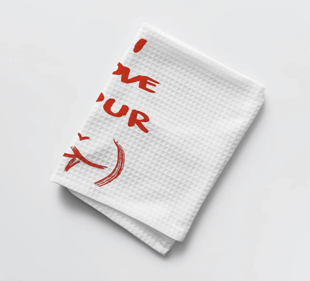 I Love Your Booty tea towel by ni-ja artboutique