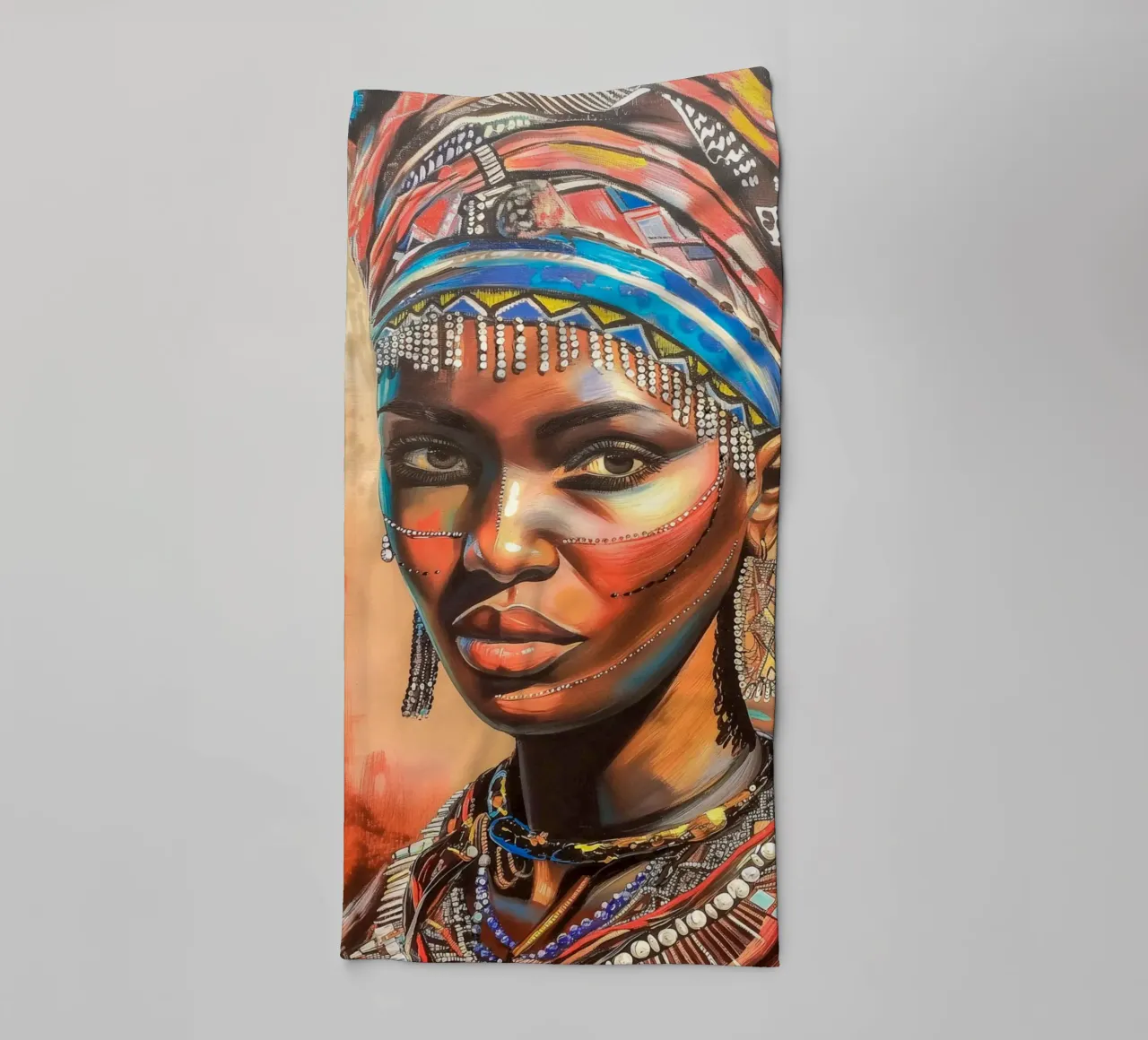 Femminilità africana asciugamano da bagno da Carinaprint