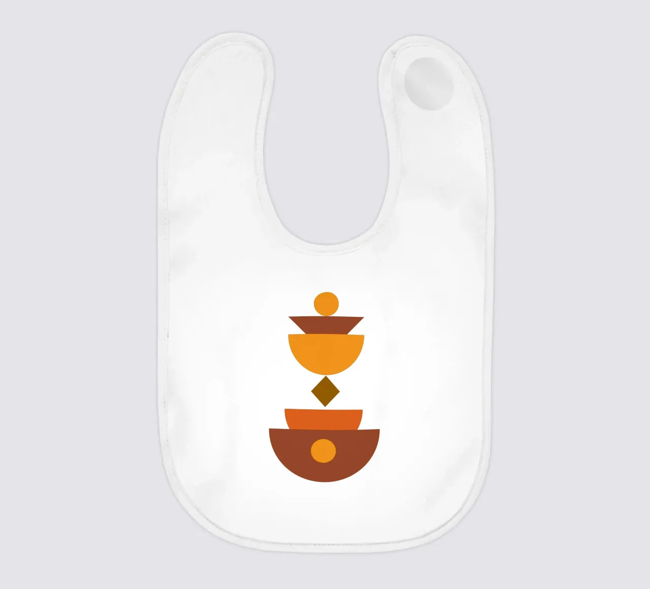 Boho Minimalistisch Modern Ästhetisch Babylätzchen von YSV MINIMALIST