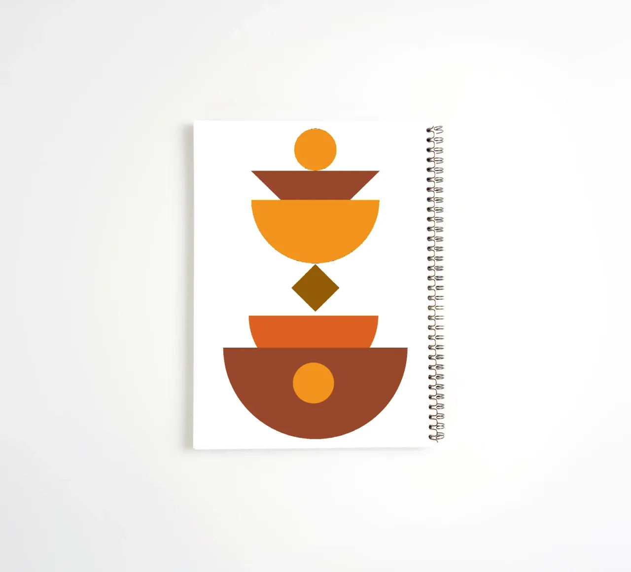 Esthétique Boho Minimaliste Moderne carnet à spirale de YSV MINIMALIST