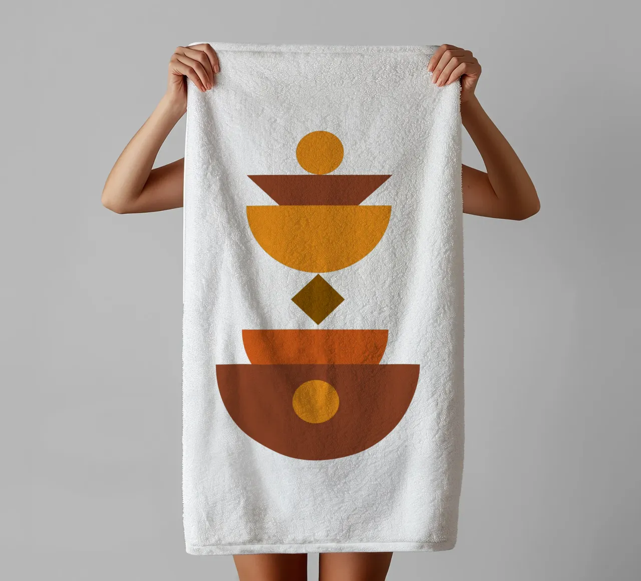 Estetica moderna minimalista Boho asciugamano da bagno da YSV MINIMALIST