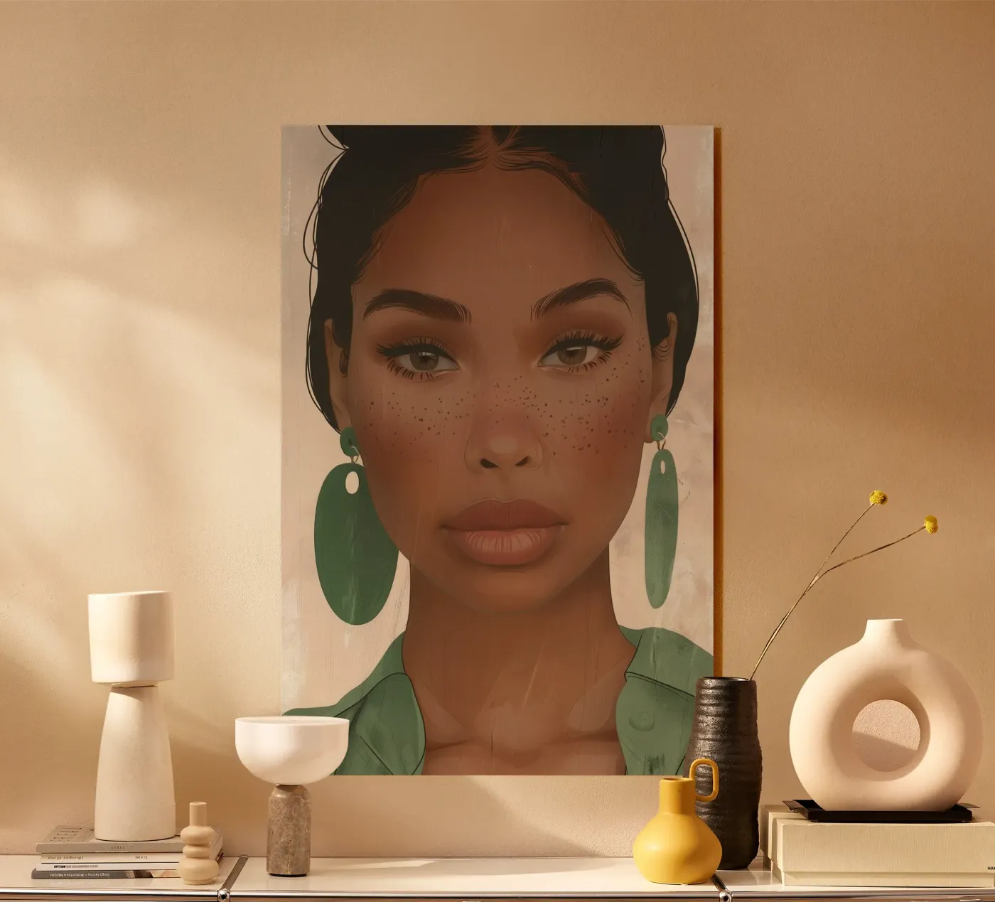 Modern Afro elegance plexiglass da Carinaprint