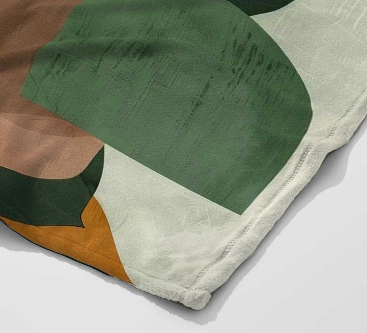 Il potere delle donne in verde coperta in pile da Carinaprint