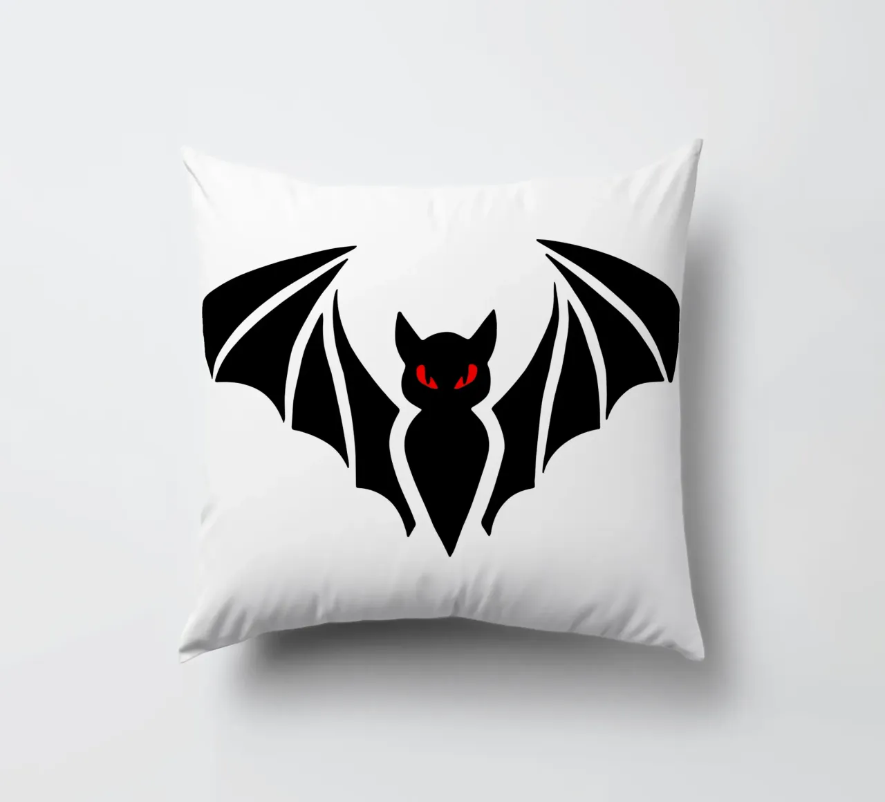 divertente pipistrello art design cuscino da ririedis