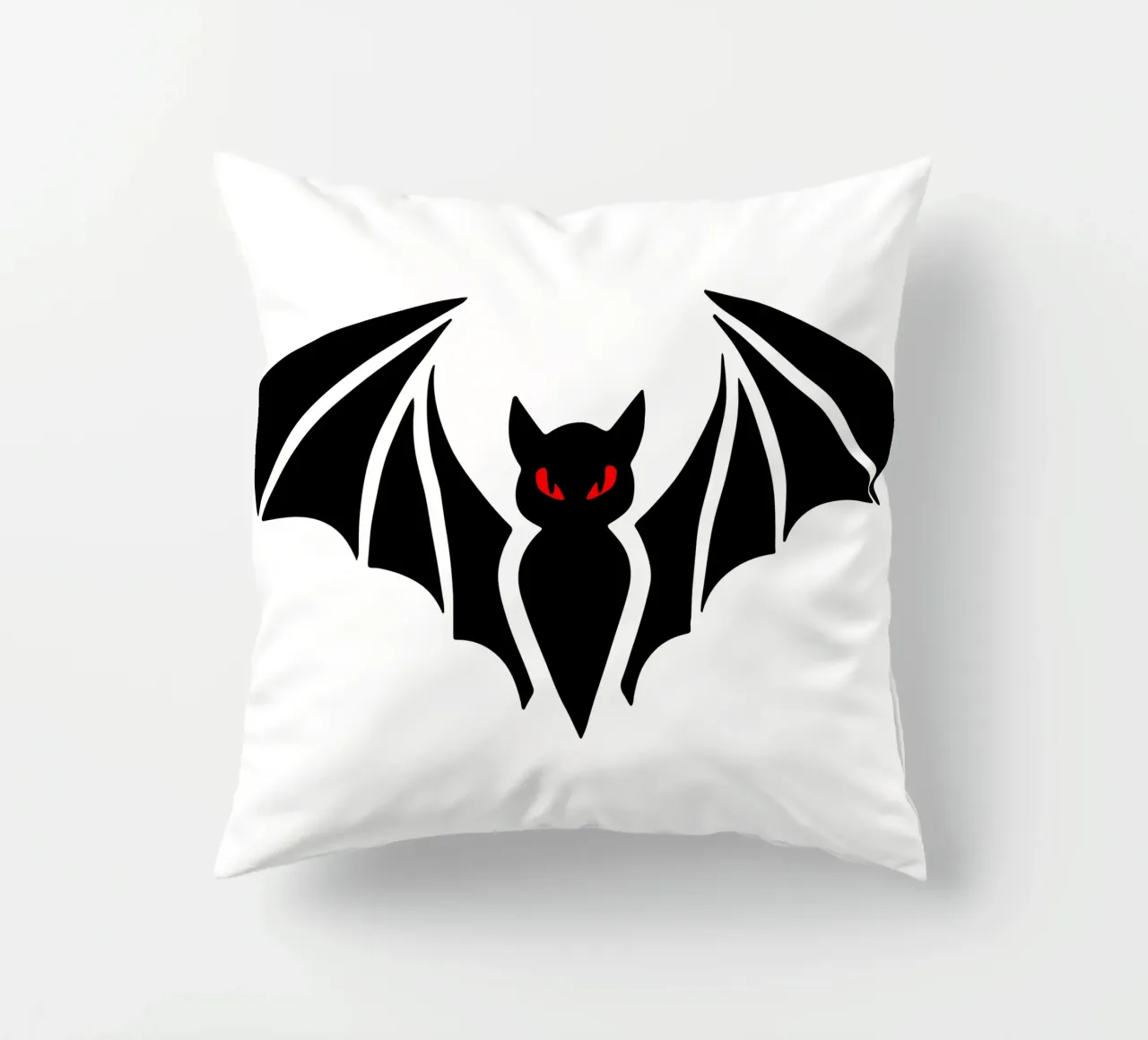 divertente pipistrello art design cuscino da ririedis