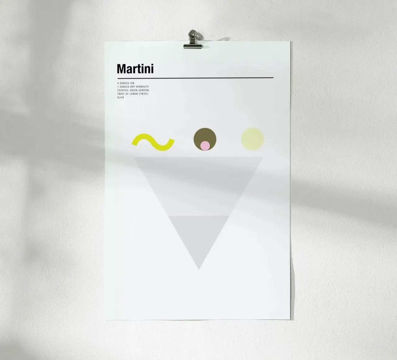 Martini poster da Nick Barclay