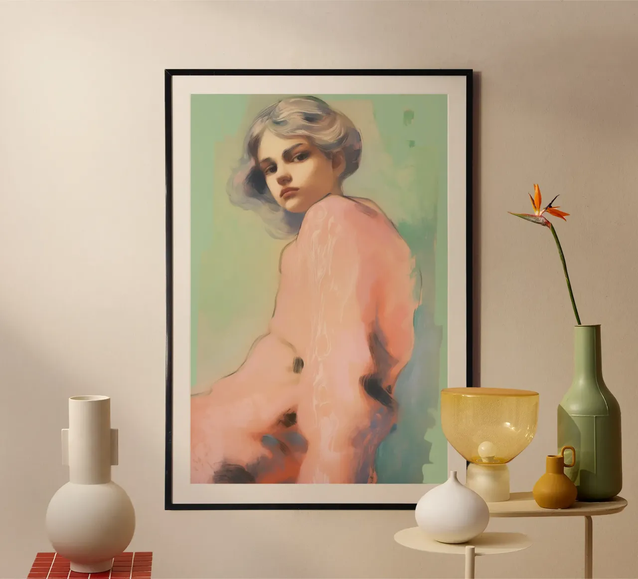 Girls romance hahnemühle by Carinaprint