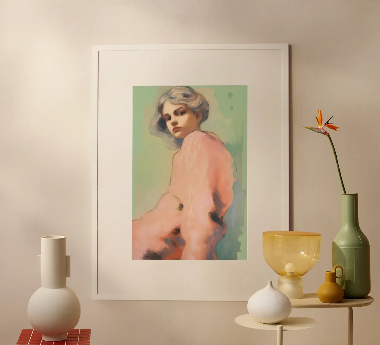 Girls romance hahnemühle by Carinaprint
