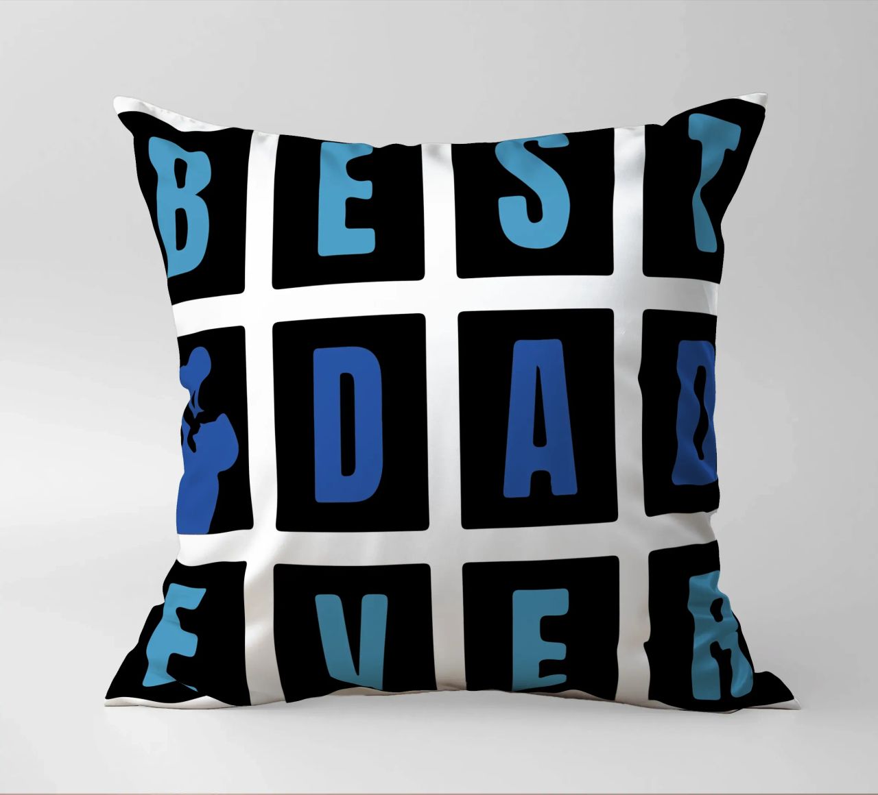 meilleur papa art design coussin de ririedis