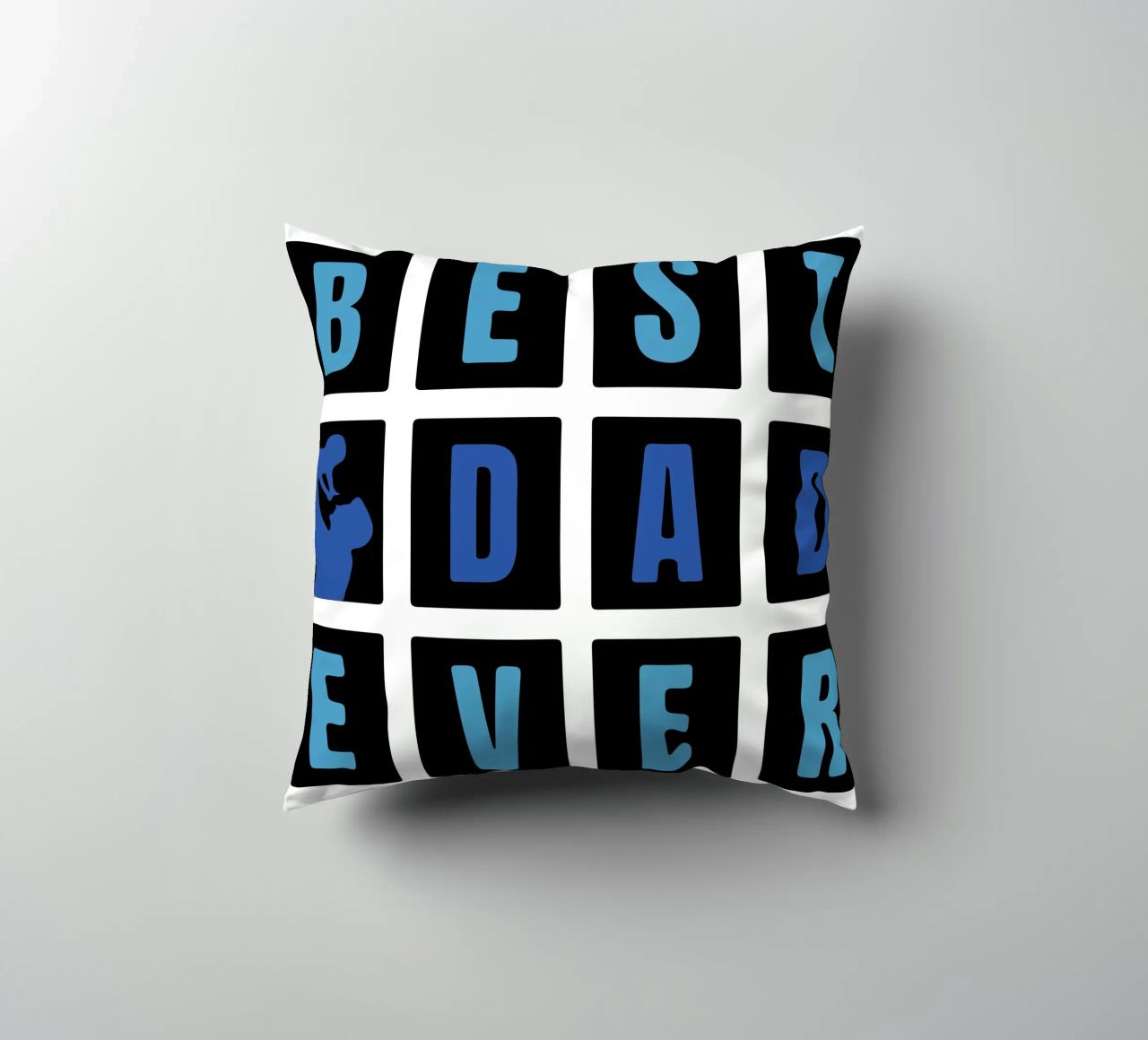 meilleur papa art design coussin de ririedis