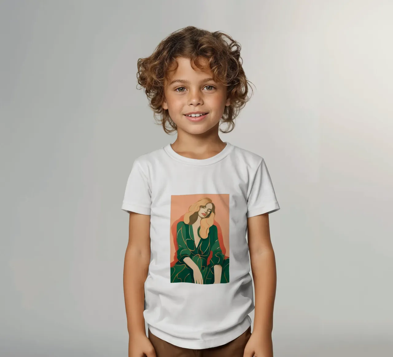 Feminine rest break kids t-shirt by Carinaprint
