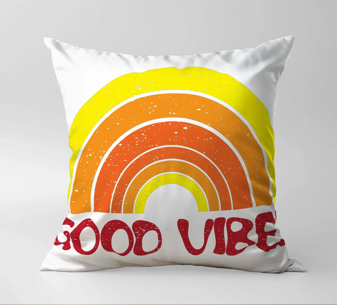 good vibes art design cuscino da ririedis