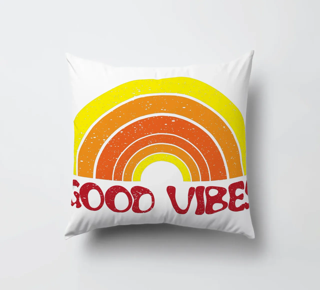 good vibes art design cuscino da ririedis