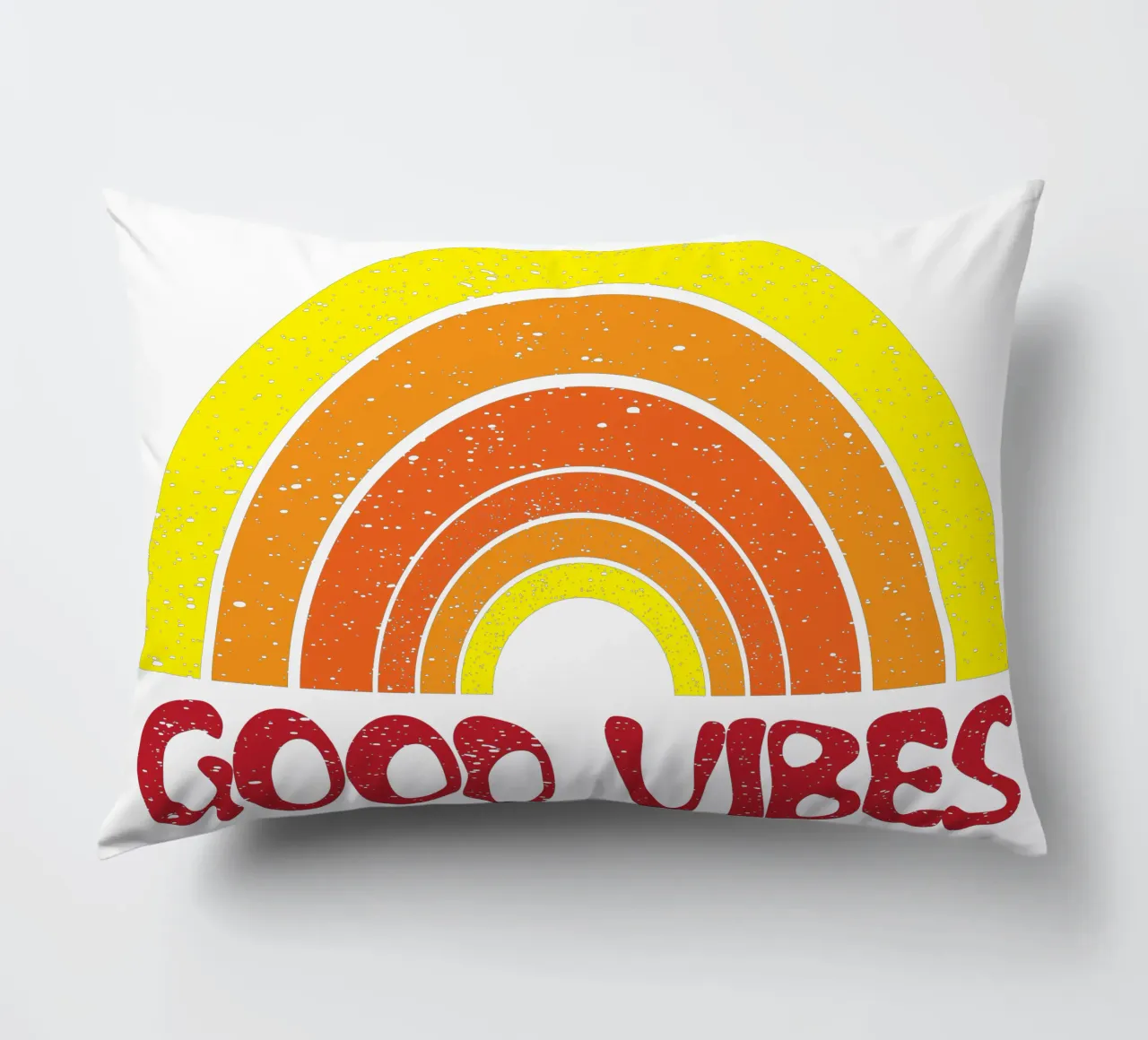 good vibes art design cuscino da ririedis