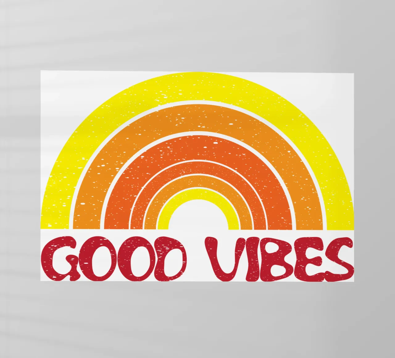 good vibes art design pellicola backlit da ririedis