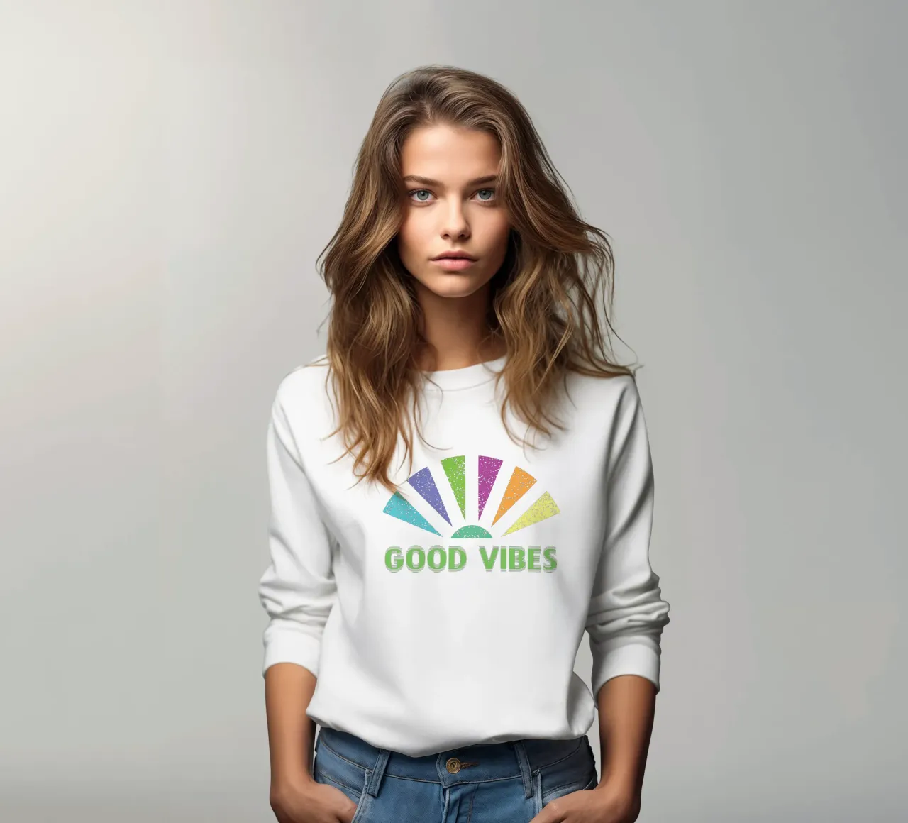 goodvibes art design felpa da ririedis