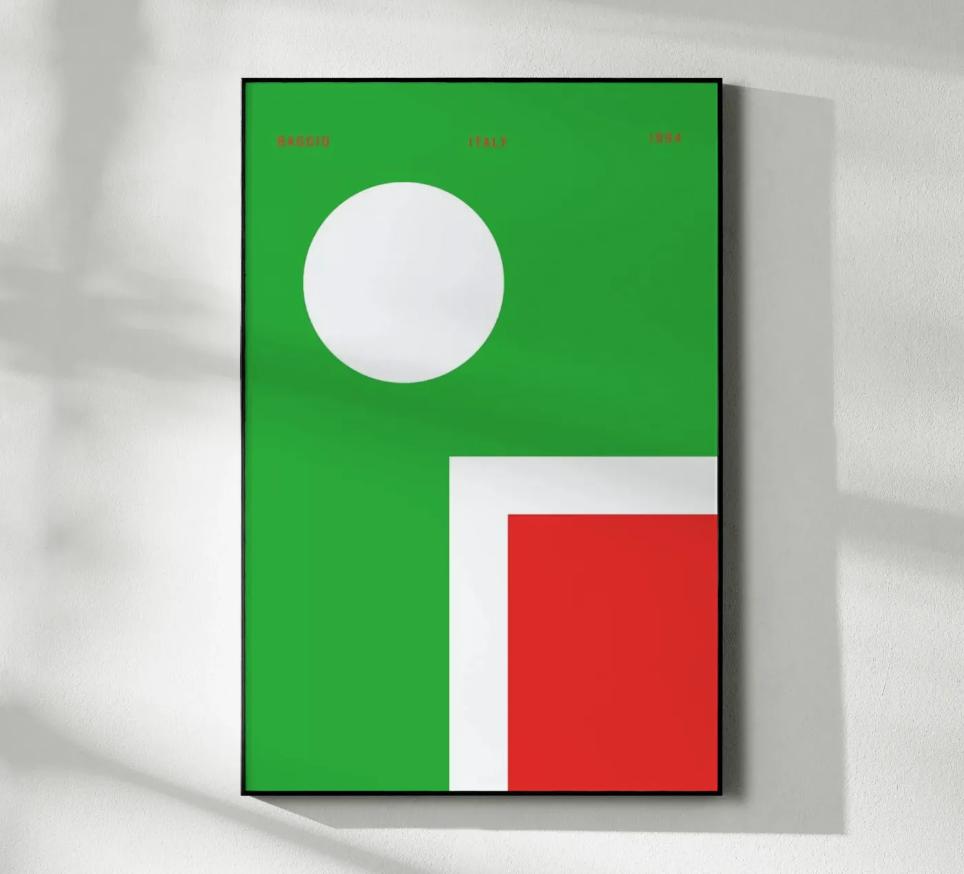 Baggio 1994 Acryl-Glas von Nick Barclay