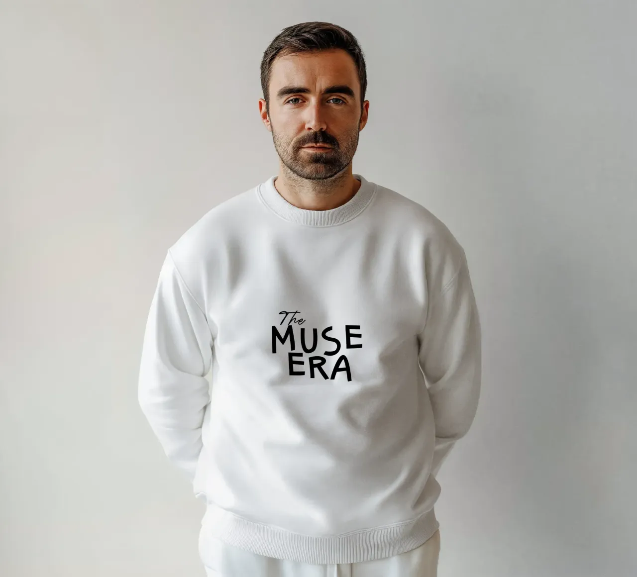 The Muse Era Typography sweatshirt by YV TYPOGRAPHY