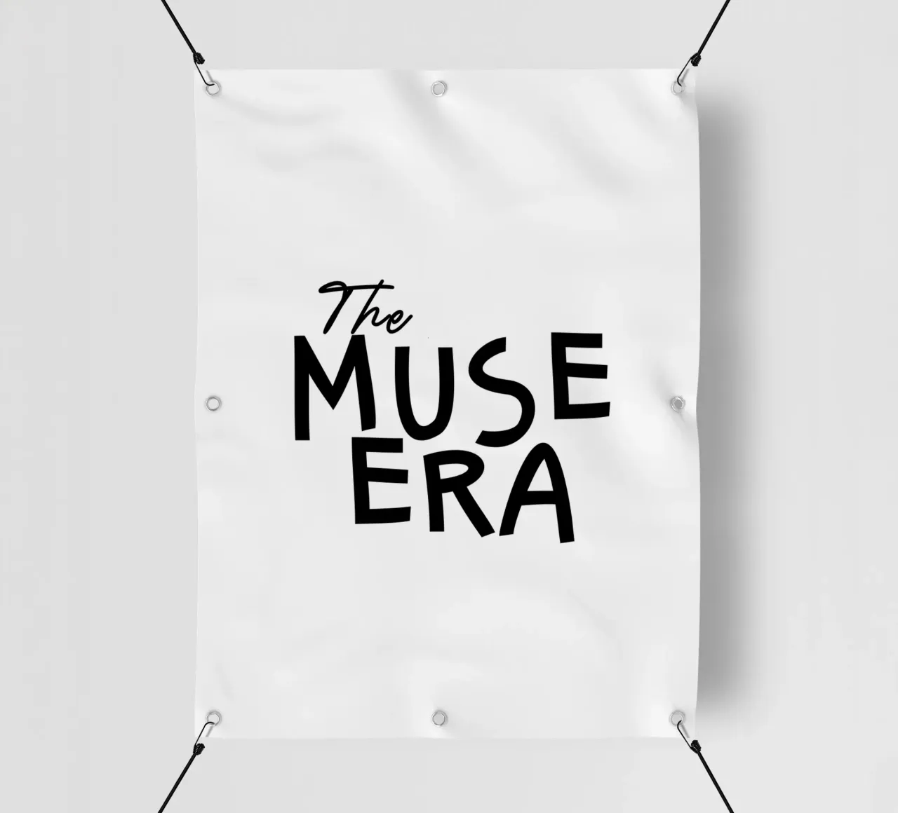 The Muse Era Typography pvc cover by YV TYPOGRAPHY