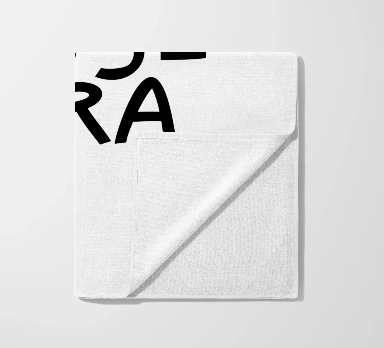 The Muse Era Typography beach towel by YV TYPOGRAPHY