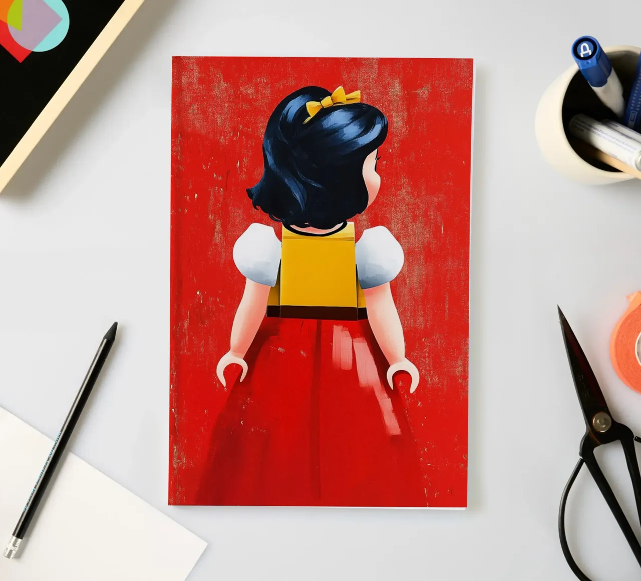 Figura di Biancaneve diario da Carinaprint