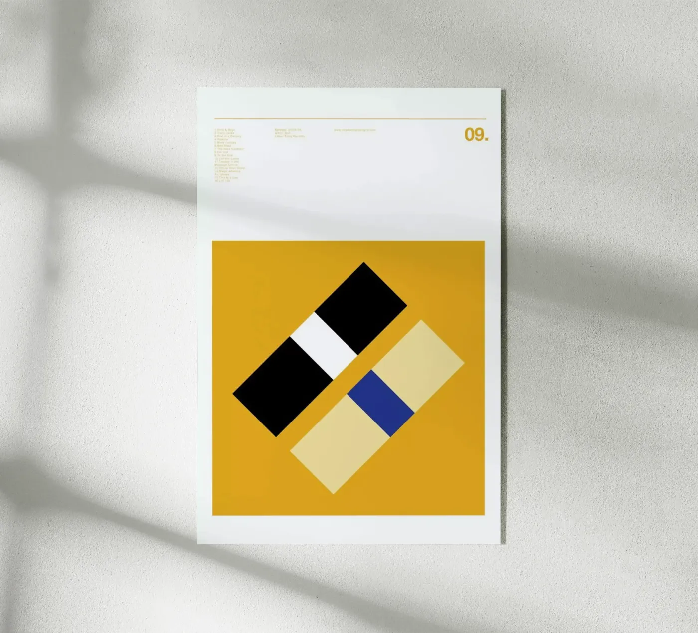 Blur Parklife plexiglass da Nick Barclay