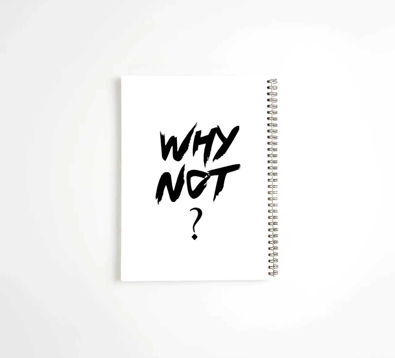 Warum nicht einfache Typografie Ringbuch von YV TYPOGRAPHY