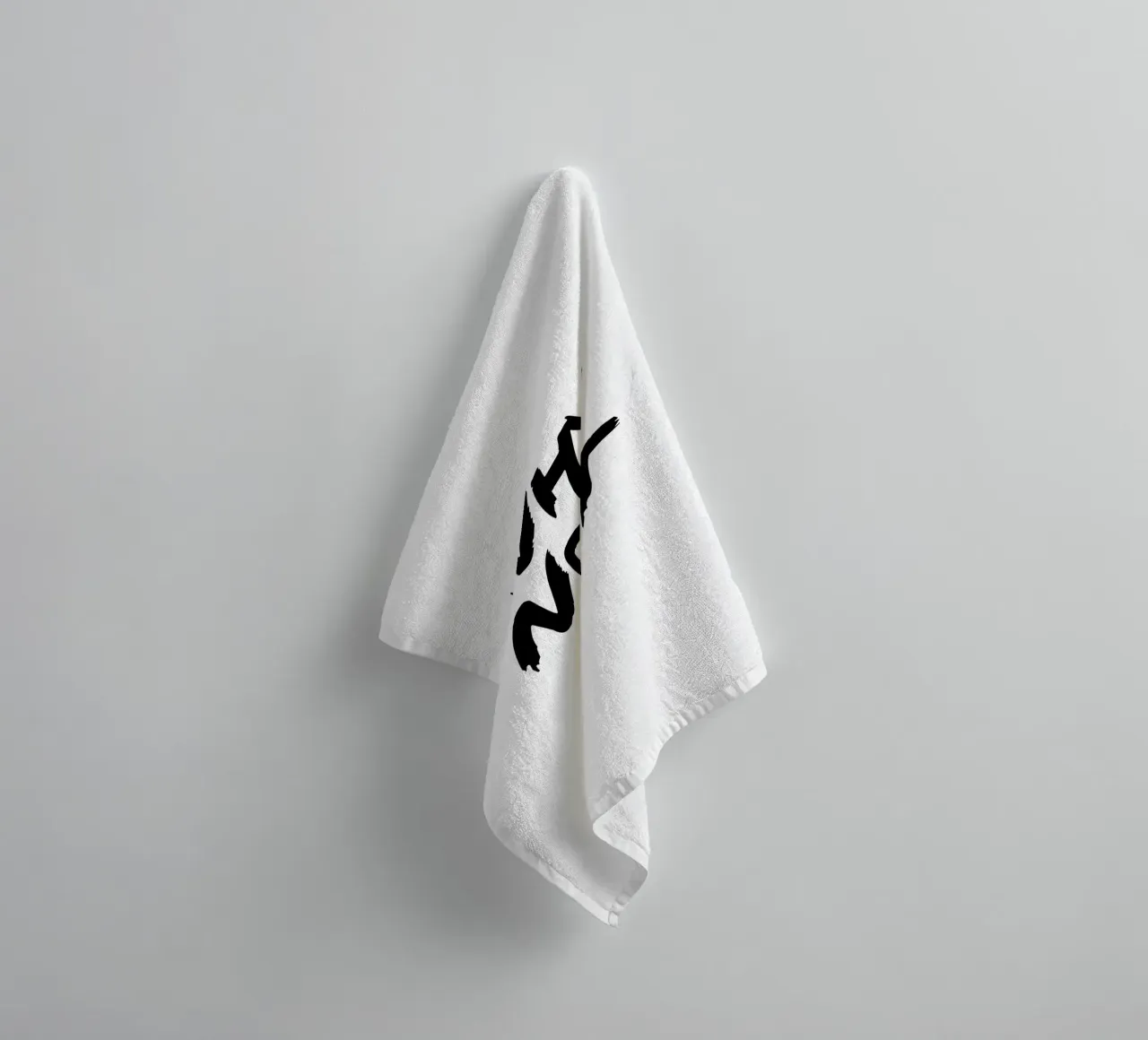 Why Not Simple Typography towel by YV TYPOGRAPHY